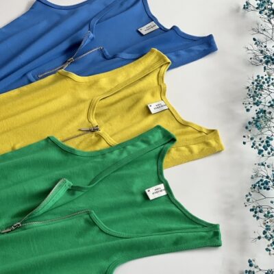 تاپ وارداتی نیم زیپ